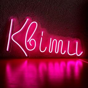 Неоновий світильник Квіти 570х310 acr-n000029