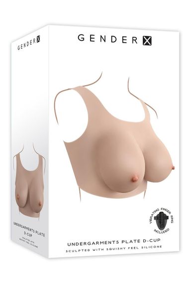 Накладні груди Gender X бежеві, 30 см Sex Aura | Зображення 7