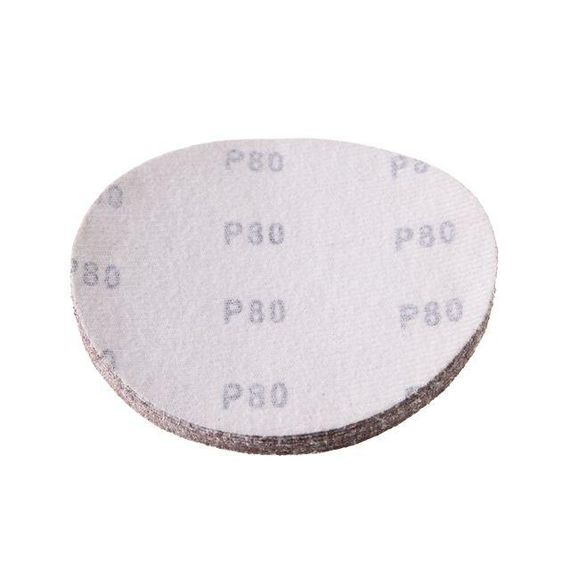 Круг наждачний самоклейний 125 мм, папір класу E, К80, 10 од. INTERTOOL BT-0558 | Зображення 2