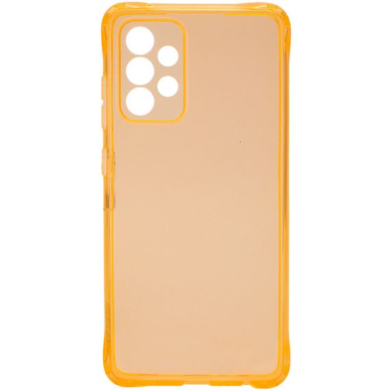 Прозрачный TPU чехол Ease Glossy для Samsung Galaxy A52 4G / A52 5G (Оранжевый)