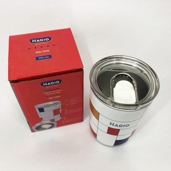 Термокухоль Magio MG-1070 0.35 л, Термокухоль для дітей, Термос для питної води, Термос для кави | Зображення 4