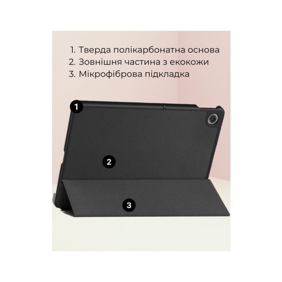 Чохол до планшета AirOn Premium Lenovo Tab M10 4th TB331 + film Black (4822352781170) | Зображення 8