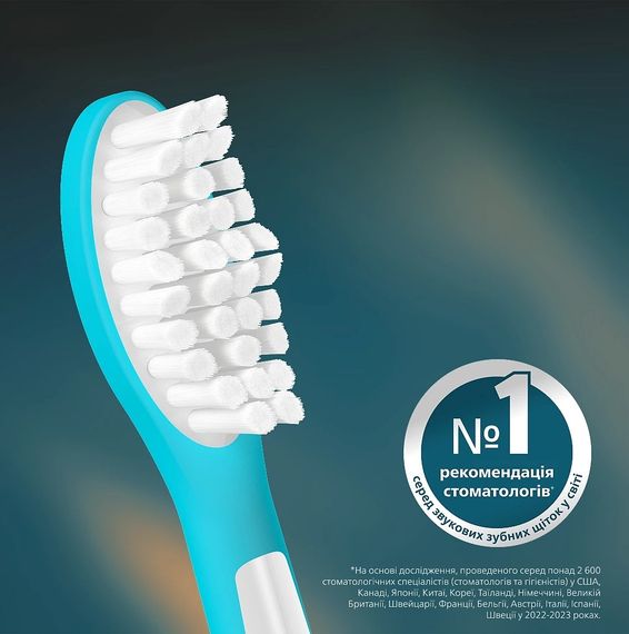 Насадки для дитячої електрощітки Philips Sonicare HX6042/90 For kids - 2 шт. (від 7 років) | Зображення 1