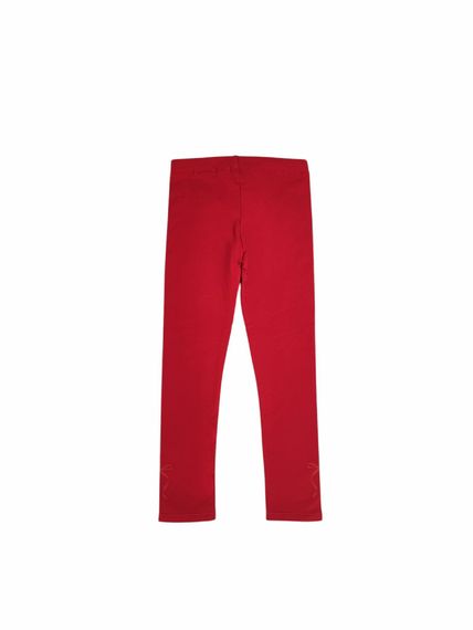 Дитячі теплі легінси для дівчинки H&M 128 см Червоні (25120508G3) | Зображення 1