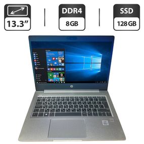 Ультрабук Б-класс HP ProBook 430 G7 / 13.3" (1366x768) TN / Intel Core i3-10110U (2 (4) ядра по 2.1 - 4.1 GHz) / 8 GB DDR4 / 128 GB SSD / Intel UHD Graphics / WebCam б/у