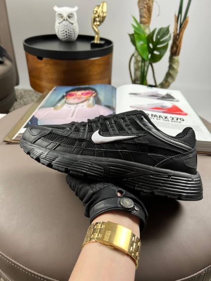 Чоловічі кросівки P-6000 M All Black White весна / літо / осінь A3912 43 27.5 см | Зображення 1