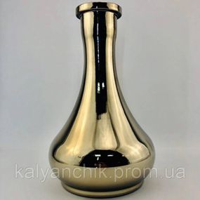 >Колба для кальяна Drop 2x2 золотая
