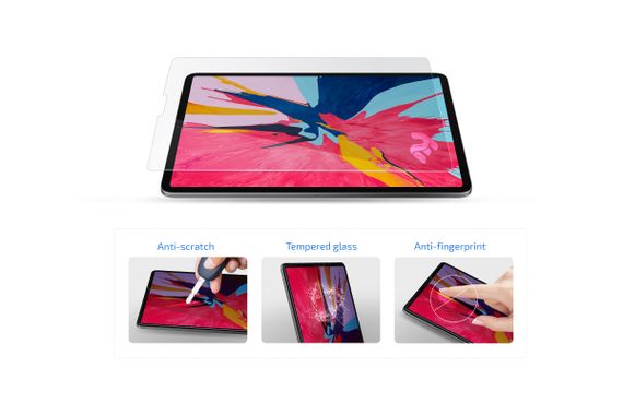 Захисне скло 2E  для Samsung Galaxy Tab S8 (X700/X706), 2.5D, Clear (2E-G-TABS8-LT2.5D-CL) | Зображення 2