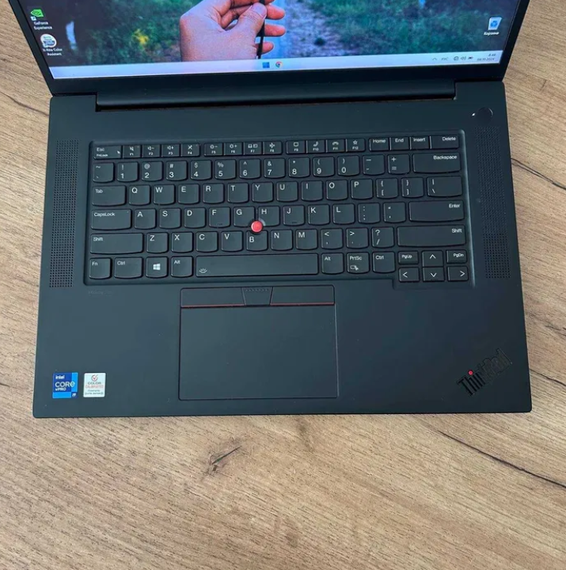 Ноутбук Lenovo Thinkpad P1 Gen 4 4K i9 11950H 32Gb SSD2Tb RTX 3080-16Gb Б/В | Зображення 4