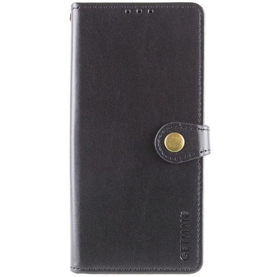 Шкіряний чохол-книжка GETMAN Gallant (PU) для Xiaomi 15 Чорний
