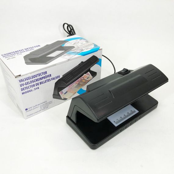 Детектор валют ультрафіолетовий Counterfeit Money Detector UV Ultraviolet Light 318 | Зображення 6