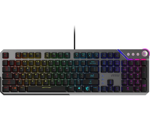 Клавиатура механическая MSI STRIKE 600 SILENT UA 104key S11-04UA225-CLA