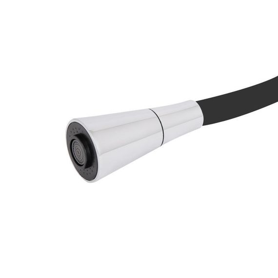 Змішувач для кухні Lidz Tani 008F3 з гнучким виливом (k40) LDTAN008F3BCR39484 Chrome/Black | Зображення 6