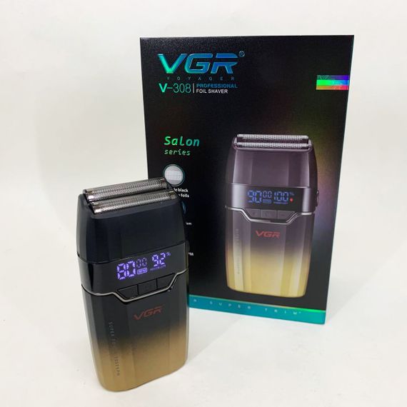 Бритвы электрические VGR V-308, Портативная сеточная бритва, Електробритва для бороды PR-50 | Зображення 8