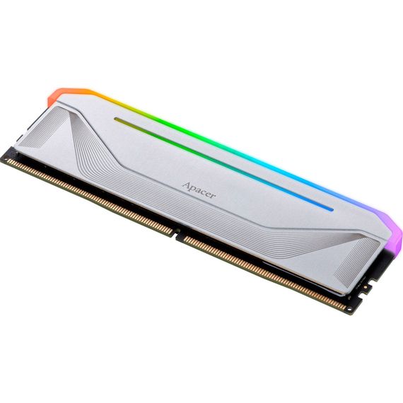 Модуль памяти для компьютера DDR5 32GB (2x16GB) 6000 MHz NOX RGB Silver Apacer (AH5U32G60C622NWAA-2) | Зображення 1