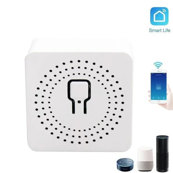 Умное wi-fi релле Smart Home 16A Беспроводной выключатель WiFi Smart Switch 16A | Зображення 1