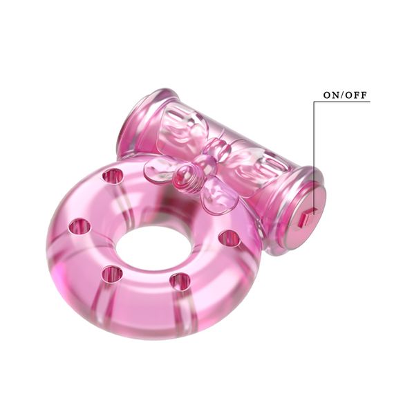 Ерекційне кільце - Vibro Ring - Pink | Зображення 5