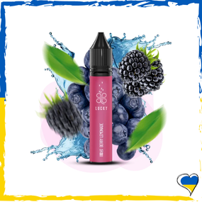 Жидкость для самозамеса Lucky Berry Lemonade Ягодный лимон 30 мл (5%) Лакки солевая заправка для вейпа сигарет