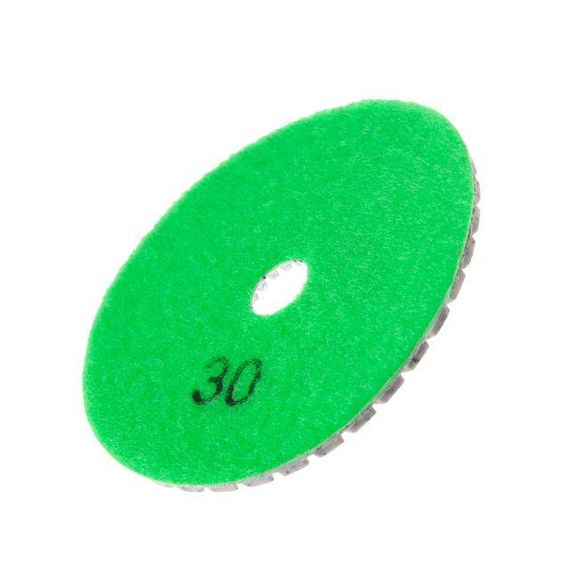 Коло алмазне шліфувальне гнучкий на липучці 100 мм P30. INTERTOOL BT-0902 | Зображення 2