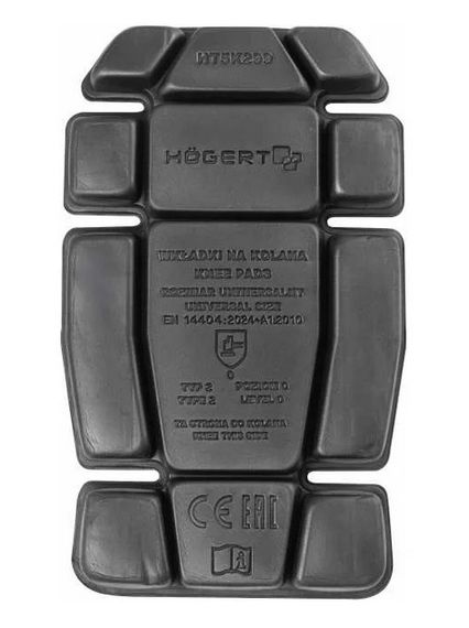 Наколінники захисні Hoegert ROTH SLIM HT5K299 EVA чорні (2 шт. в упаковці) | Зображення 1