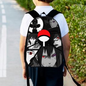Рюкзак дитячий Аніме Наруто Ітачі  Учіха, 34х27см, міський ранець для хлопчика з принтом (00335)