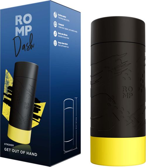 Мастурбатор Анус у колбі Romp Dash з ефектом всмоктування Sex Aura