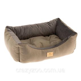 Лежак для собак і котів Ferplast Chester 80 коричневий 78x56x22 см 83770812