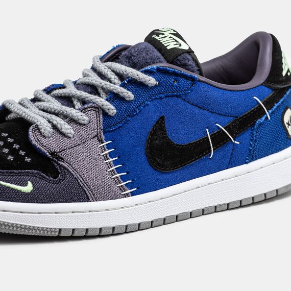 Чоловічі кросівки Air Jordan 1 Low Voodoo Alternate Zion весна / літо / осінь 1376 | Зображення 8