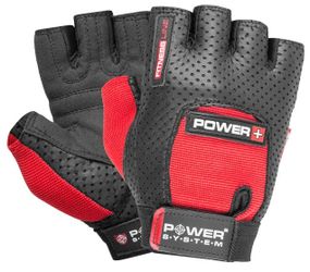 Рукавички для фітнесу Power System PS-2500 Power Plus Black/Red L
