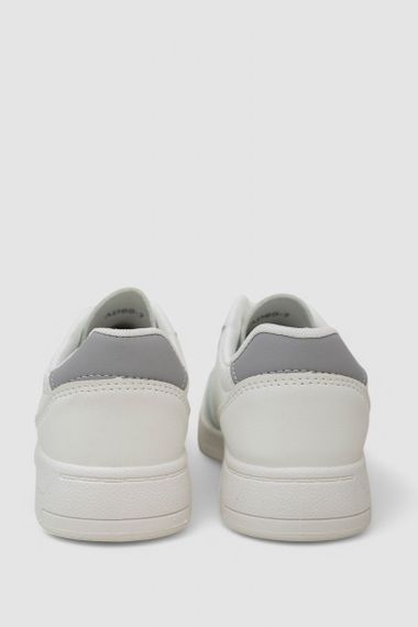 Женские кеды с перфорацией на шнурке экокожа цвет белый размер 39 248RAD60 | Зображення 8