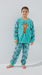 Піжама для дівчинки Mini Moon 7000 11-12 років Бірюзовий shop (2000999346071)