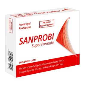 Санпробі Sanprobi Super Formula  40 капсул