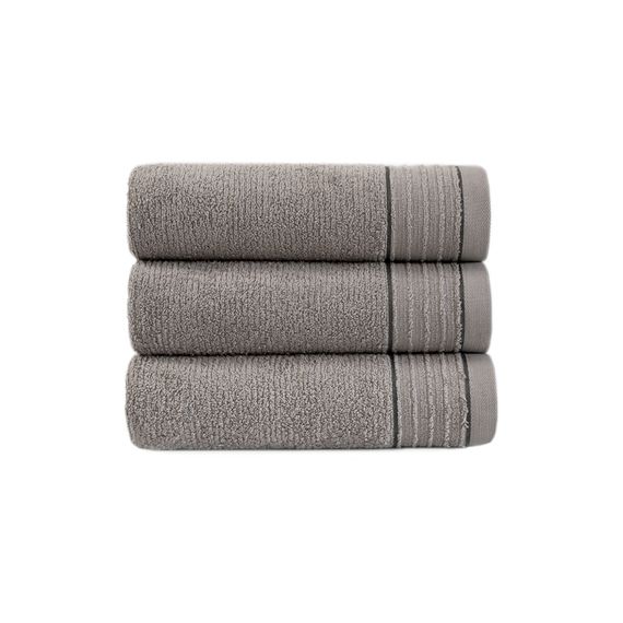 Рушник Irya 8782 Туреччина 90*150 см  Махра Сірий