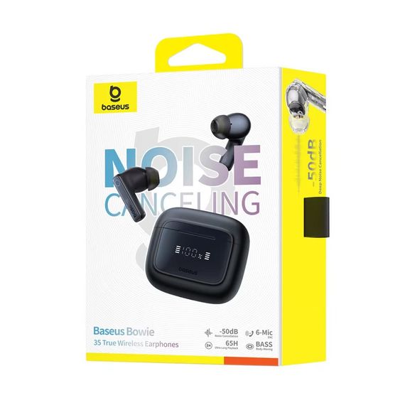 Бездротові TWS навушники Baseus OS Bowie 35 (A00073800) Cosmic Black | Зображення 5