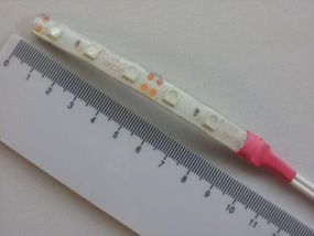 Стрічка світлодіодна 24V 10 см (50 х 50) червона