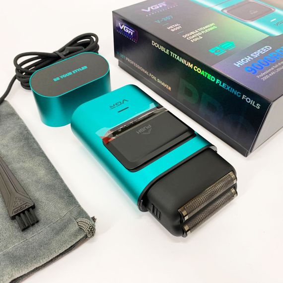 Професійна бритва для чоловіків VGR V-307, Чоловіча бездротова електрична бритва, Бритви електричні HN-93 | Зображення 8