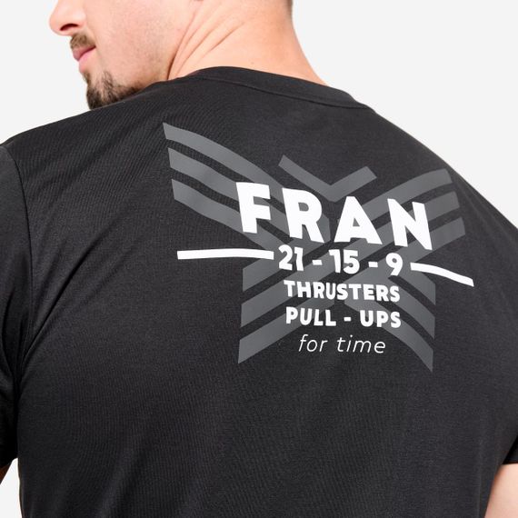 Футболка для крос-тренінгу чорна - 2XL. | Зображення 2