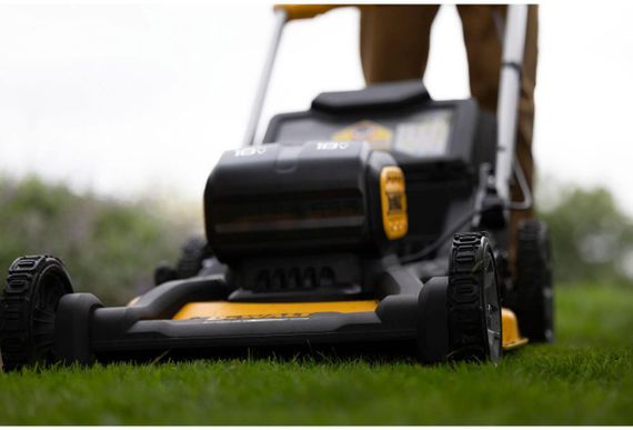 Газонокосарка акумуляторна самохідна безщіткова 2х18 В DeWALT DCMWSP156W2 | Зображення 9