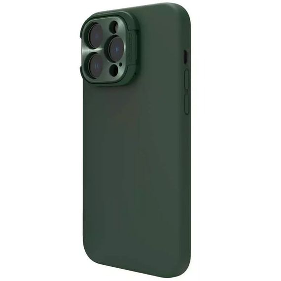 Чохол Silicone Nillkin LensWing Magnetic для Apple iPhone 14 Pro Max (6.7") Зелений / Green | Зображення 1
