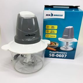 Измельчитель чоппер SeaBreeze SB-0607 электрический кухонный 500 Вт 2 л для овощей и мяса