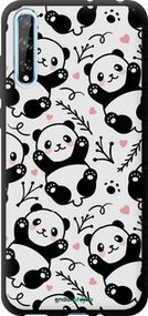 Чохол на Huawei P Smart S Панди "4318b-1813-2448"