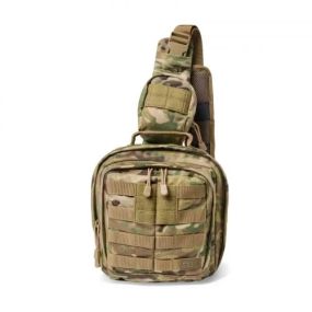 Тактична сумка-кобура 5.11 Tactical RUSH MOAB 6 Sling Pack 11L Multicam компактна однолямкова сумка із системою MOLLE для EDC