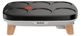 Блинница TEFAL PY900D12, 1100 Вт, Thermo-spot, серебристый/черный (PY900D12)
