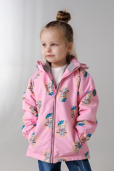 Куртка для дівчинки Snowgenius D639-02 86 см Рожевий (2000990234728D) shop (2000990234728) | Зображення 1