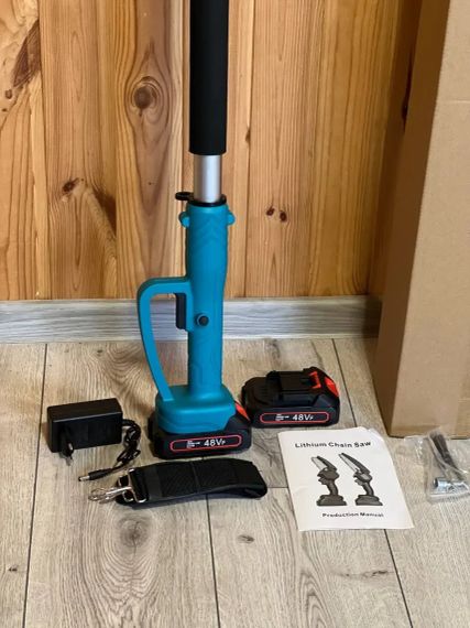 Аккумуляторный инструмент 36V для сада,Пила с удлинителем | Зображення 4
