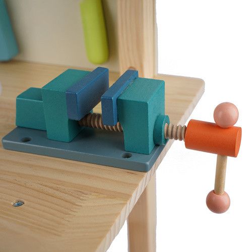 Дитяча майстерня з дерев'яними інструментами 3в1 KRUZZEL 26546 | Зображення 4