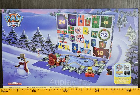 Подарунковий набір Щенячий патруль Адвент календар 2024 Paw Patrol Advent Calendar Оригінал | Зображення 8