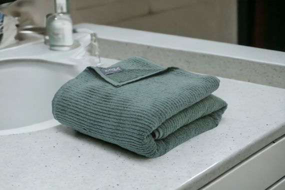 Полотенце махровое ST-1 Kayra 70x140 см. зеленый | Зображення 2