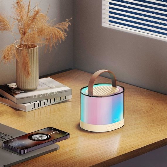 Портативна колонка K52 з Bluetooth та караоке мікрофонами, RGB підсвічування XPRO (47770-K52_330) | Зображення 7
