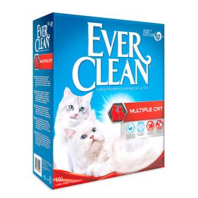 Бентонитовый наполнитель Ever Clean Multiple Cat без запаха 10 л